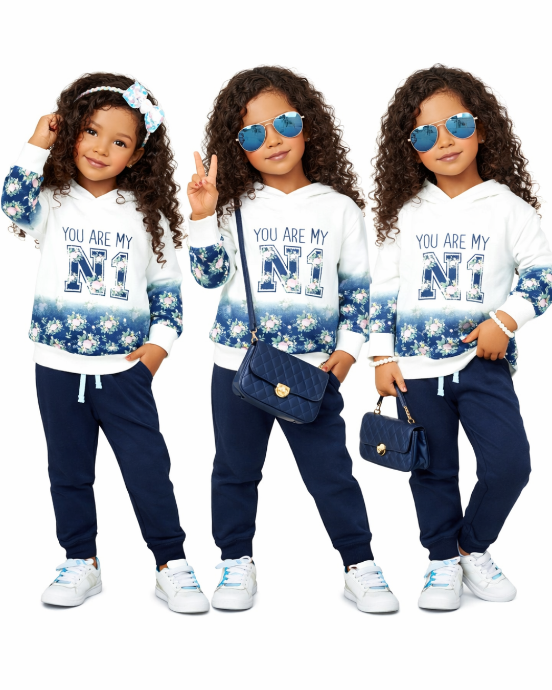 Pelops Kız Çocuk Spor Eşofman Takım