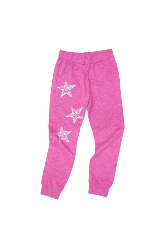 Pelops Kız Çocuk Spor Eşofman Takım Pembe - 8-9 Yaş