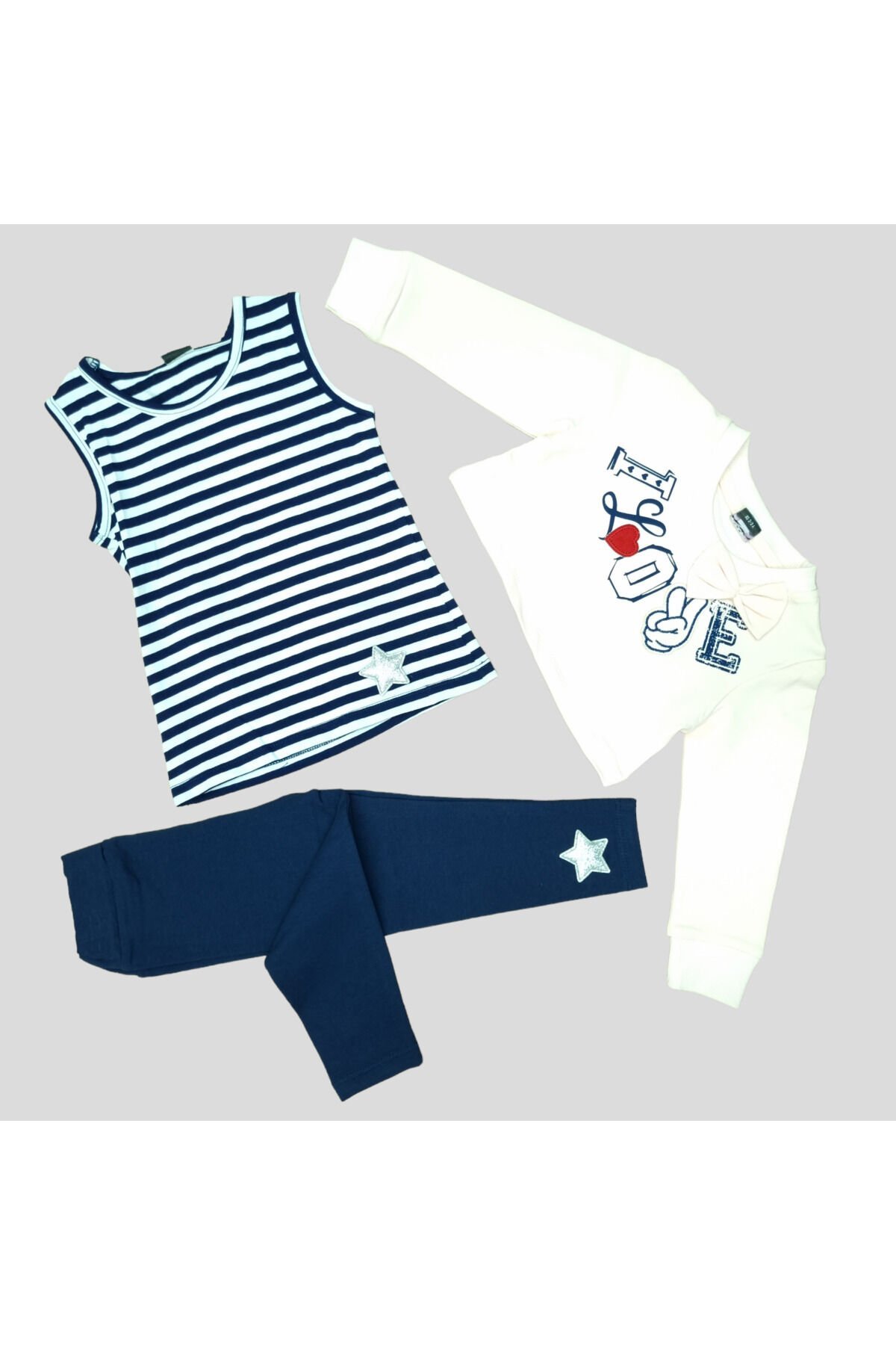 Pelops Kız Bebek Spor Eşofman Takım