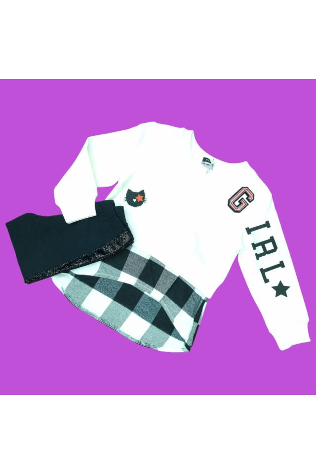 Pelops Kız Bebek Spor Taytlı Takım