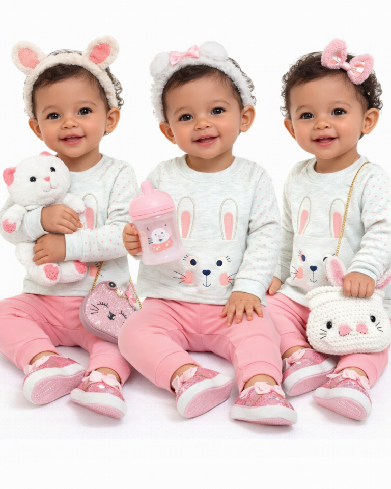 Pelops Kız Bebek Spor Eşofman Takım