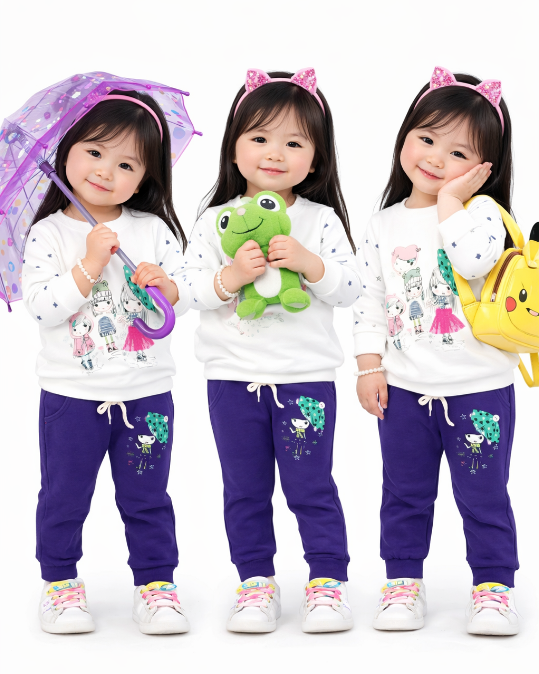 Dmb Kız Bebek Spor Eşofman Takım