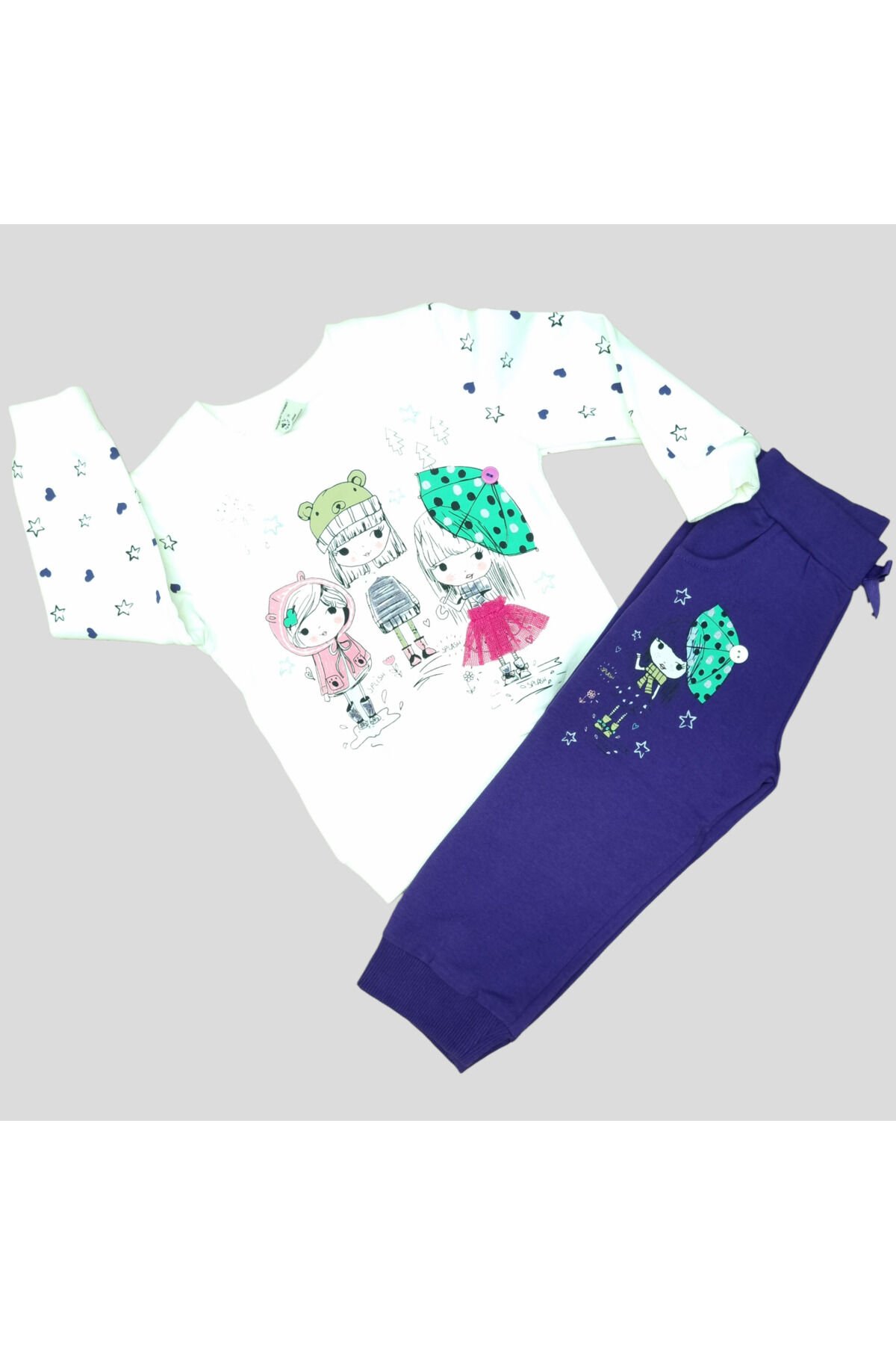 Dmb Kız Bebek Spor Eşofman Takım