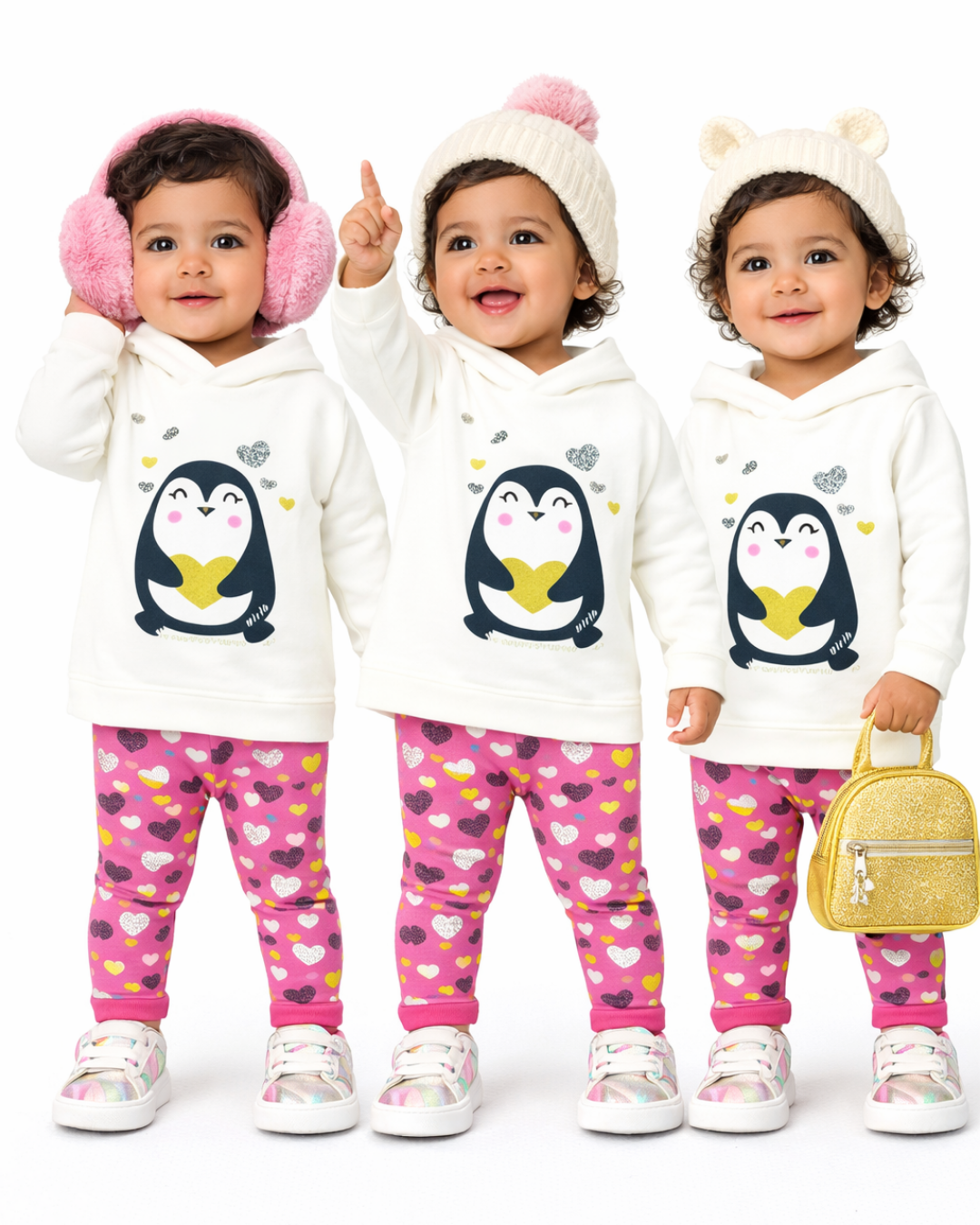 Pelops Kız Bebek Spor Eşofman Takım