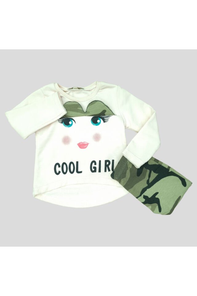 Pelops Kız Bebek Spor Taytlı Takım