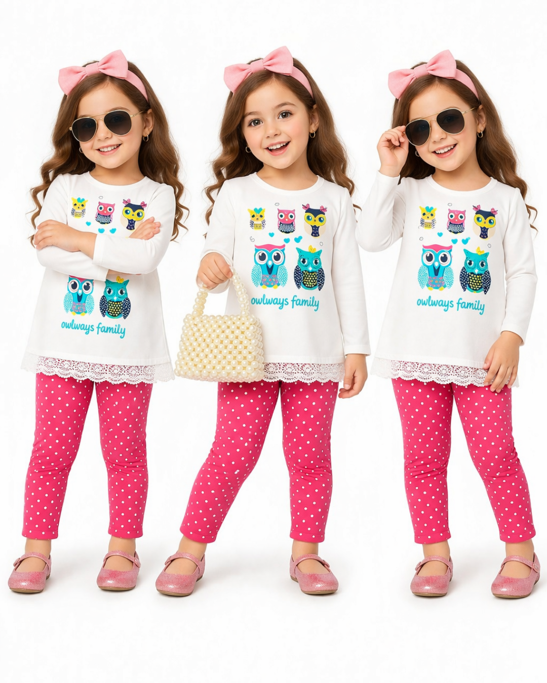 Breeze Kız Bebek Spor Taytlı Takım