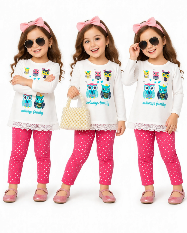 Breeze Kız Bebek Spor Taytlı Takım