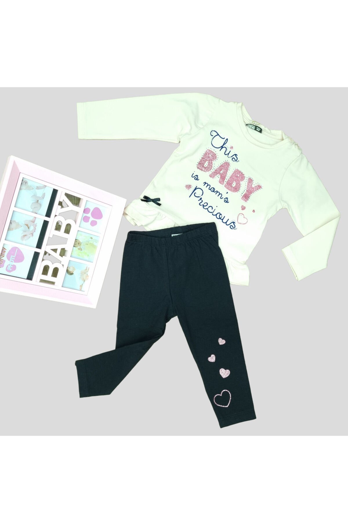 Sani Kız Bebek Spor Eşofman Takım