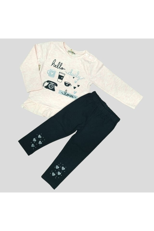 Sani Kız Bebek Spor Eşofman Takım