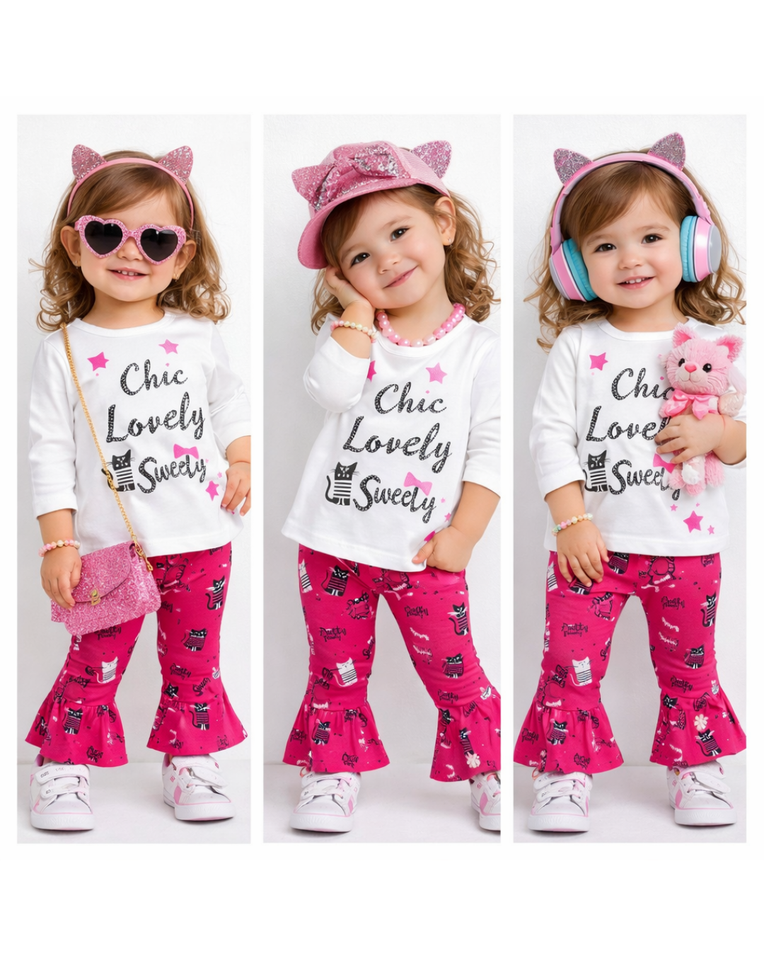 Dmb Kız Bebek Spor Taytlı Takım