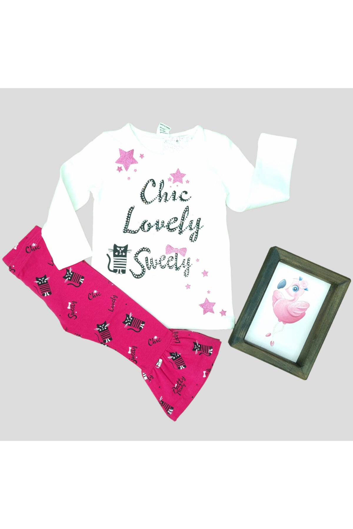 Dmb Kız Bebek Spor Taytlı Takım