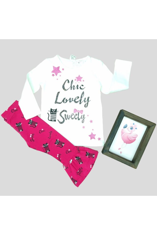 Dmb Kız Bebek Spor Taytlı Takım