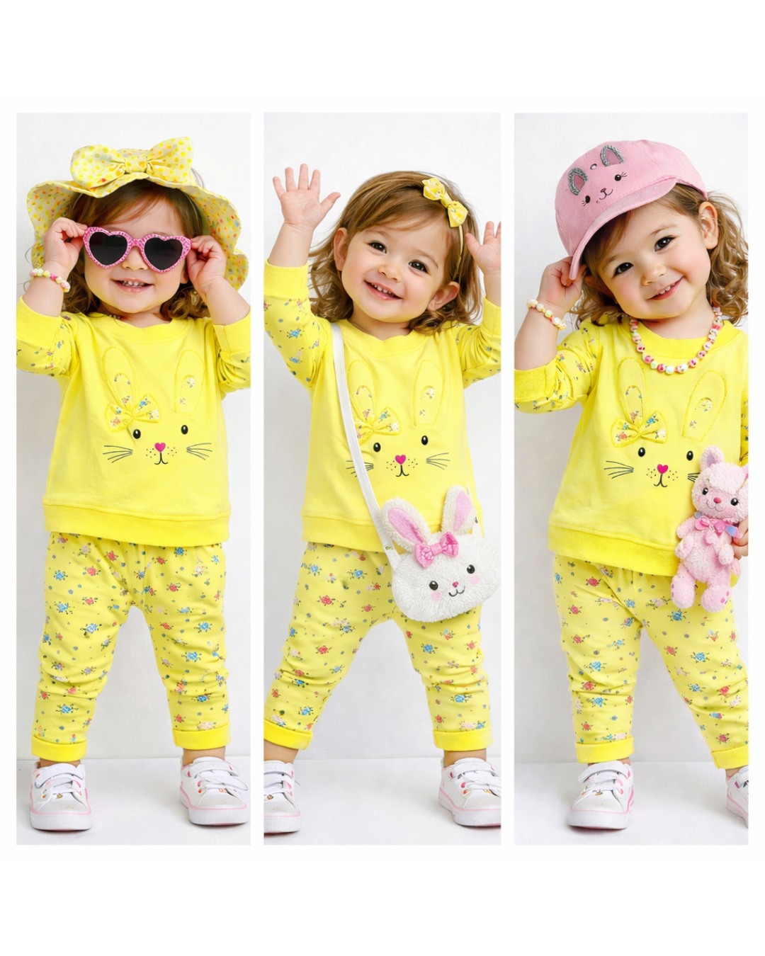 Pelops Kız Bebek Spor Eşofman Takım