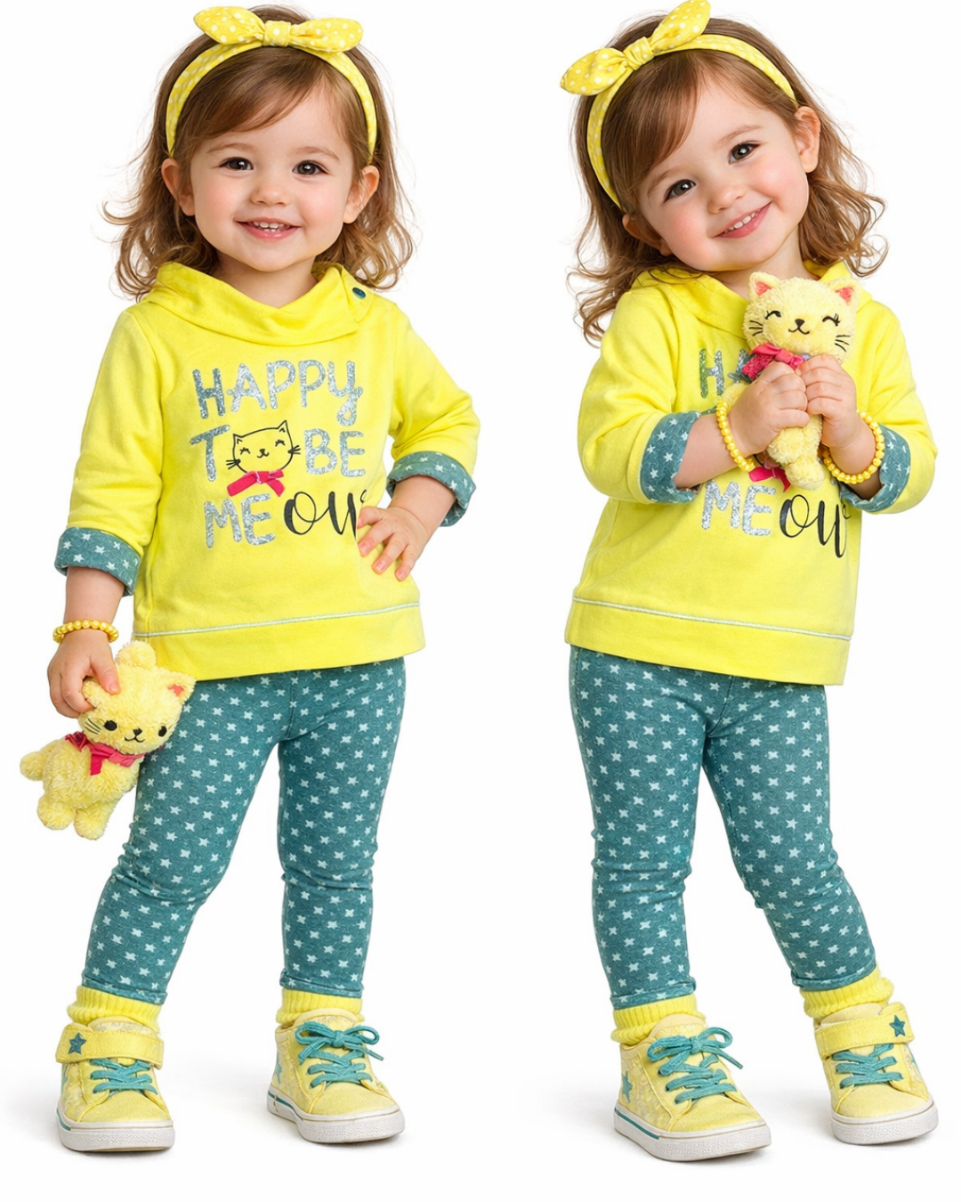 Pelops Kız Bebek Spor Taytlı Takım