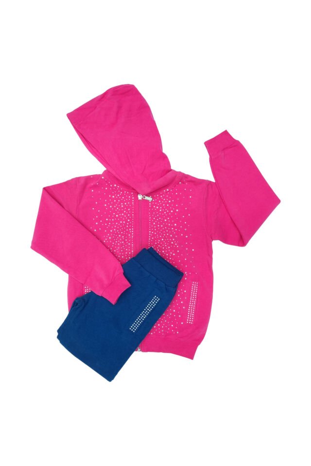 Breeze Kız Bebek Spor Eşofman Takım Pembe - 3-4 Yaş