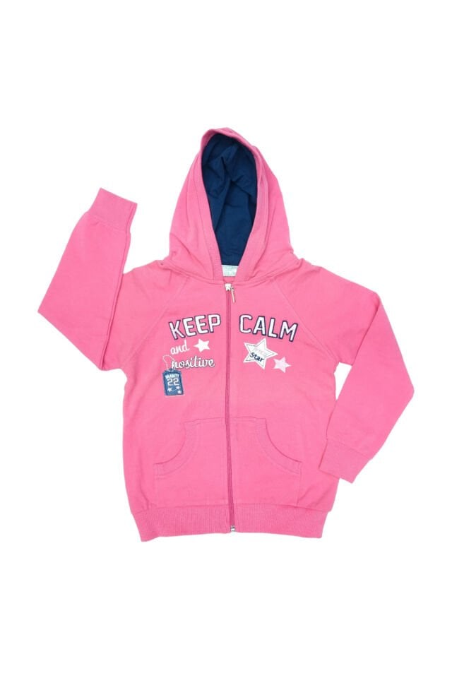 Pelops Kız Çocuk Spor Eşofman Takım Pembe - 8 Yaş