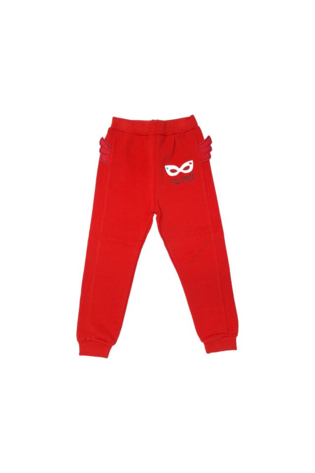 Popshops Kız Bebek Spor Eşofman Takım Kırmızı - 3-4 Yaş