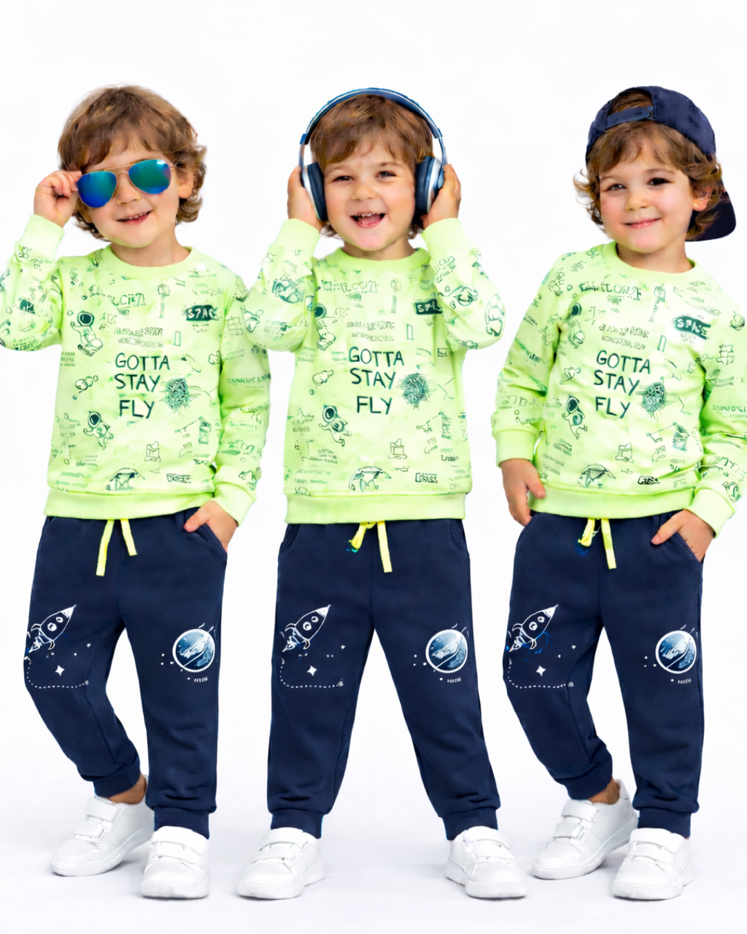 Pelops Erkek Çocuk Spor Eşofman Takım