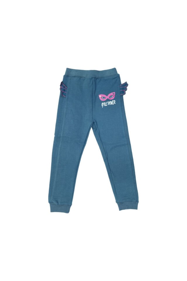 Popshops Kız Bebek Spor Eşofman Takım Lacivert - 3-4 Yaş