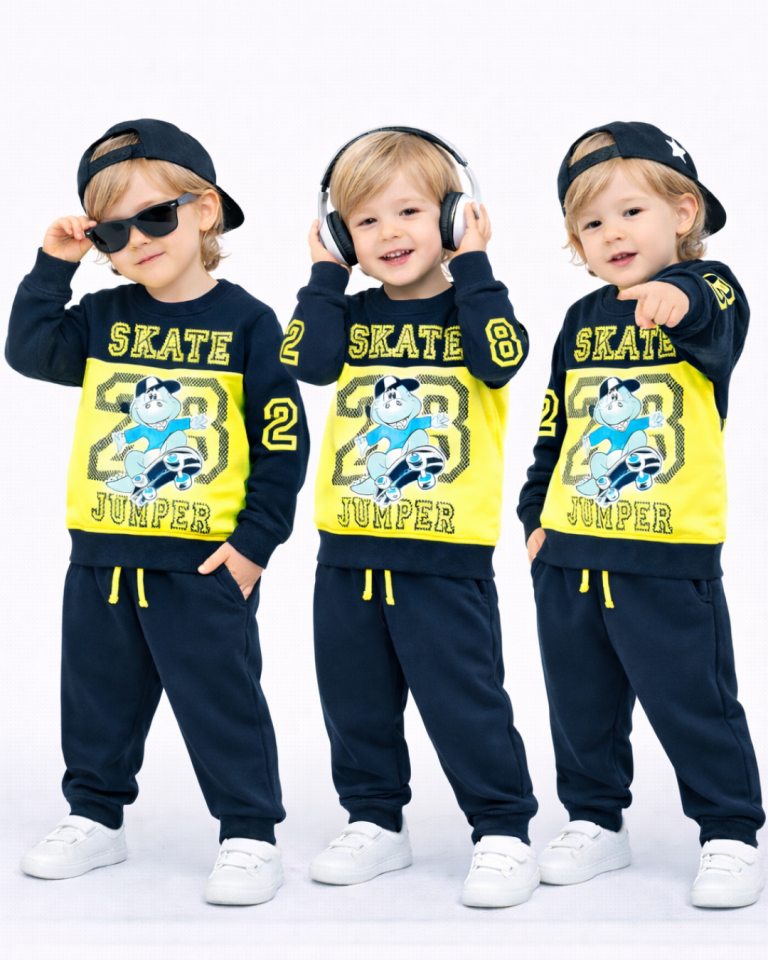 Pelops Erkek Bebek Spor Eşofman Takım