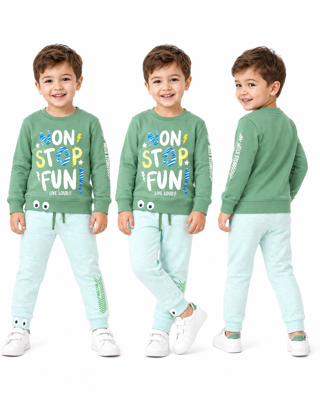 Pelops Erkek Bebek Spor Eşofman Takım
