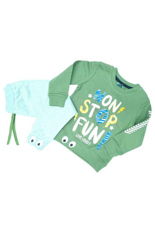 Pelops Erkek Bebek Spor Eşofman Takım