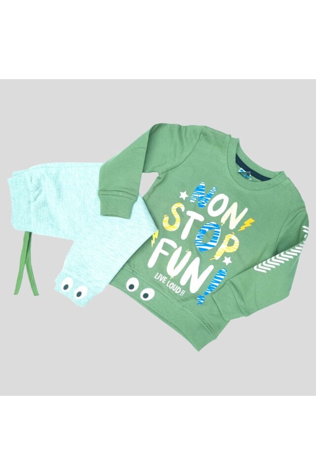 Pelops Erkek Bebek Spor Eşofman Takım