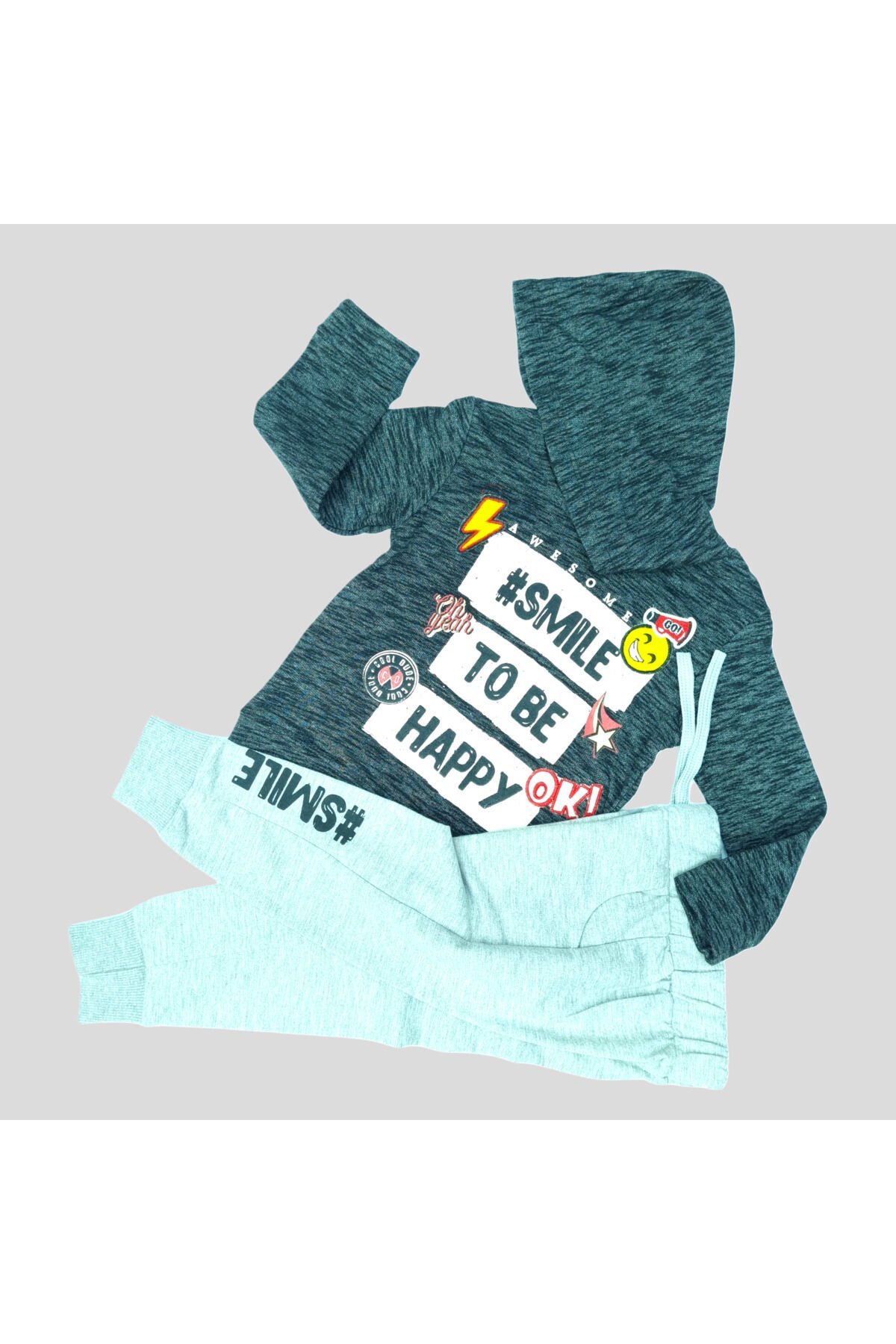 Pelops Erkek Bebek Spor Eşofman Takım