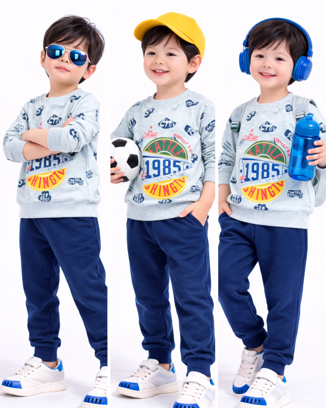 Pelops Erkek Bebek Spor Eşofman Takım