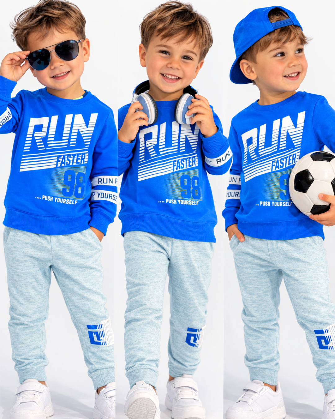 Pelops Erkek Bebek Spor Eşofman Takım