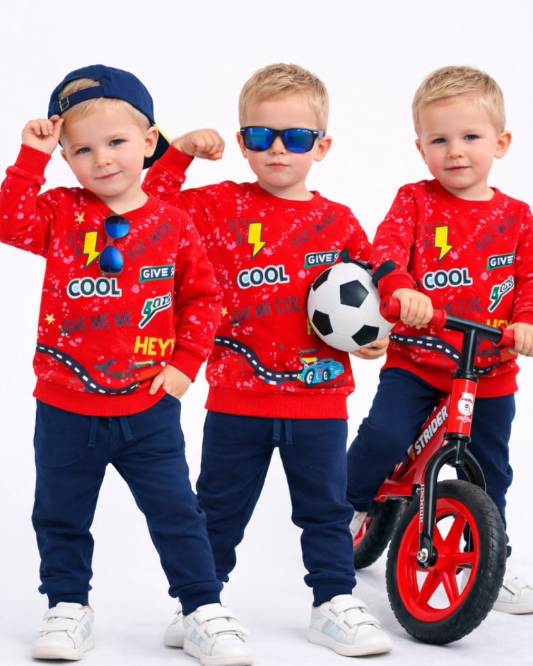 Pelops Erkek Bebek Spor Eşofman Takım