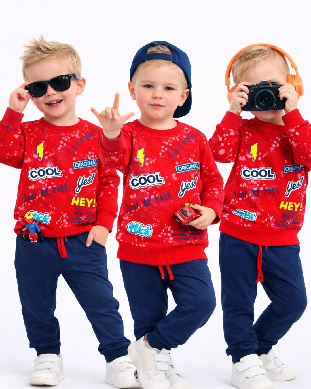 Pelops Erkek Bebek Spor Eşofman Takım