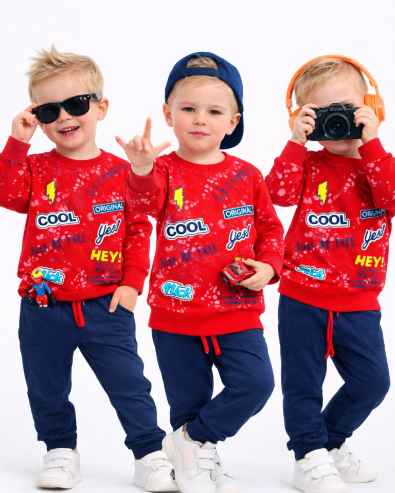 Pelops Erkek Bebek Spor Eşofman Takım