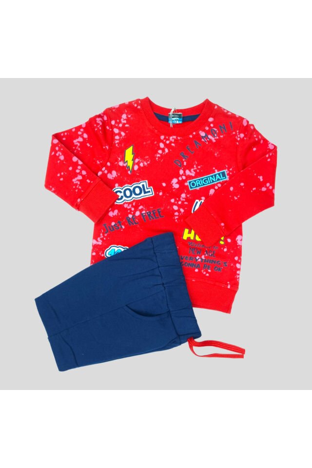 Pelops Erkek Bebek Spor Eşofman Takım