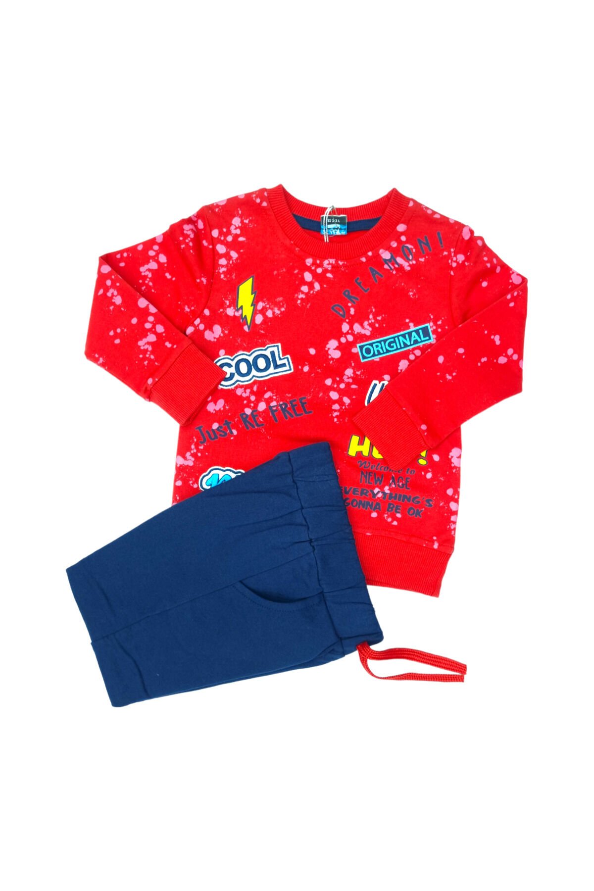 Pelops Erkek Bebek Spor Eşofman Takım