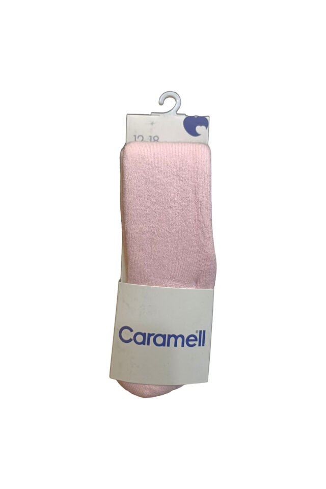 Caramell Unisex Bebek Kalın Havlu Çorap Açık Pembe - 18-24 Ay