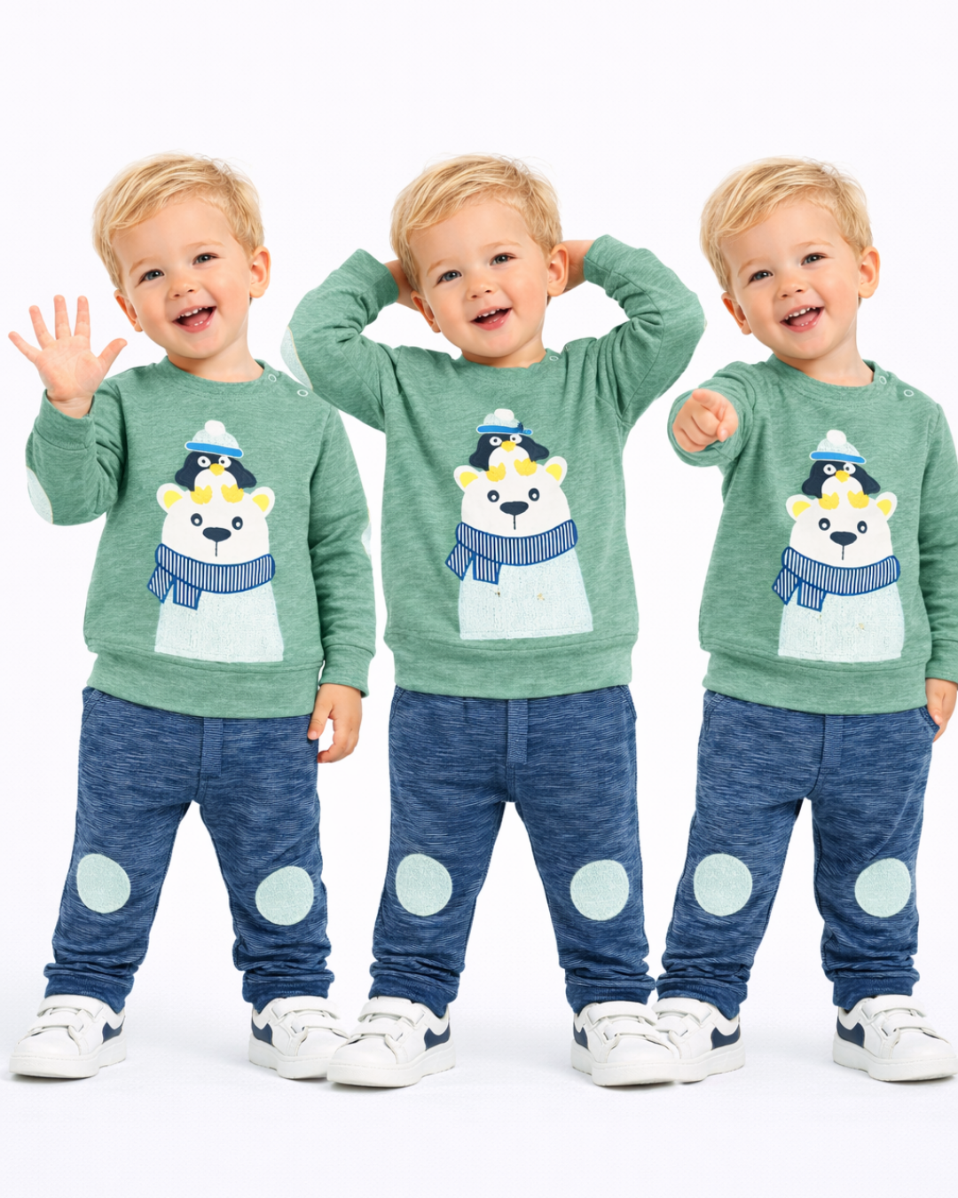 Pelops Erkek Bebek Spor Eşofman Takım