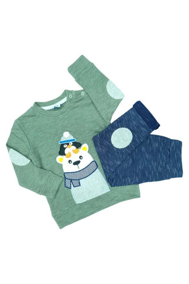 Pelops Erkek Bebek Spor Eşofman Takım