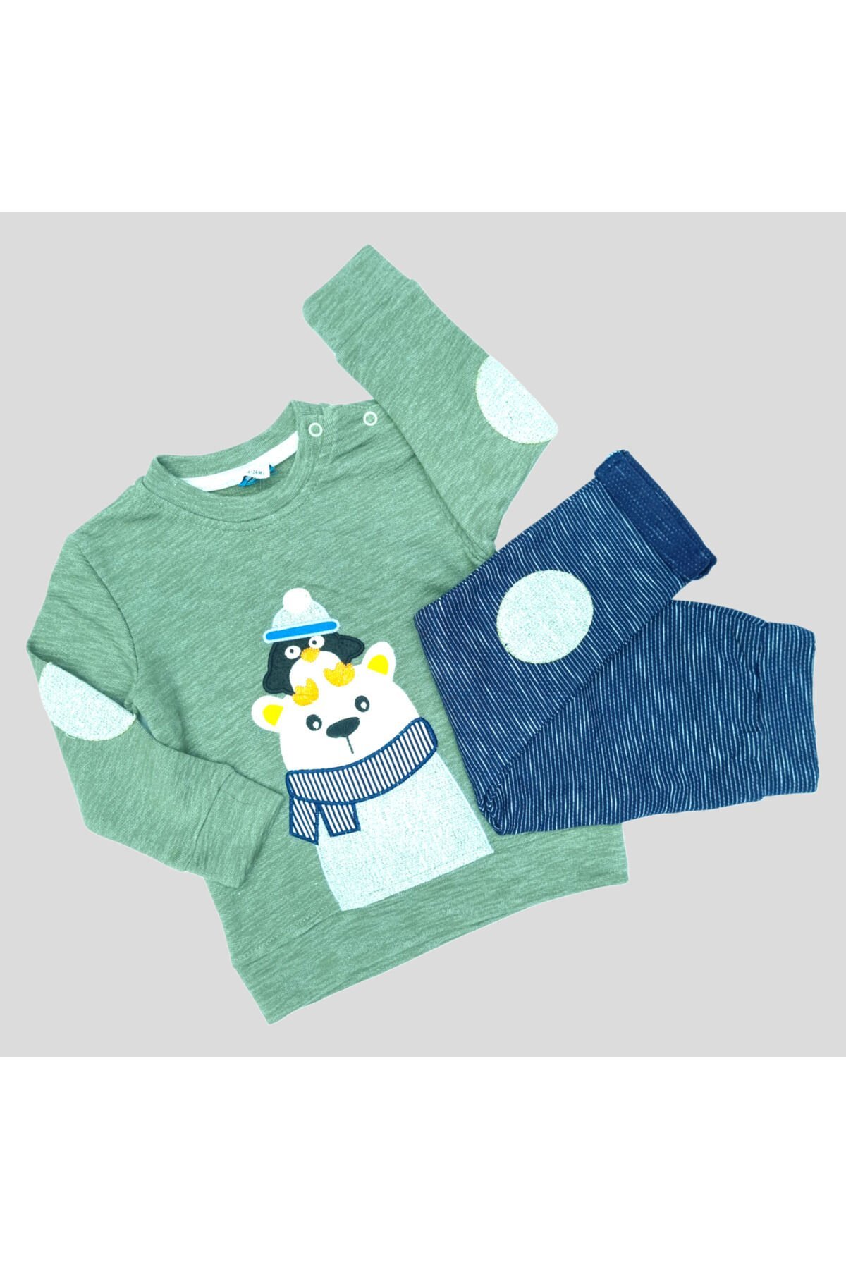 Pelops Erkek Bebek Spor Eşofman Takım