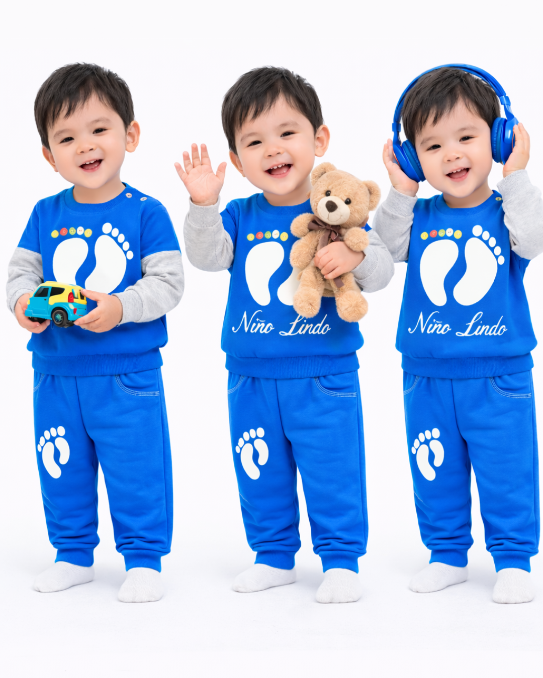 Nino Lindo Erkek Bebek Spor Eşofman Takım