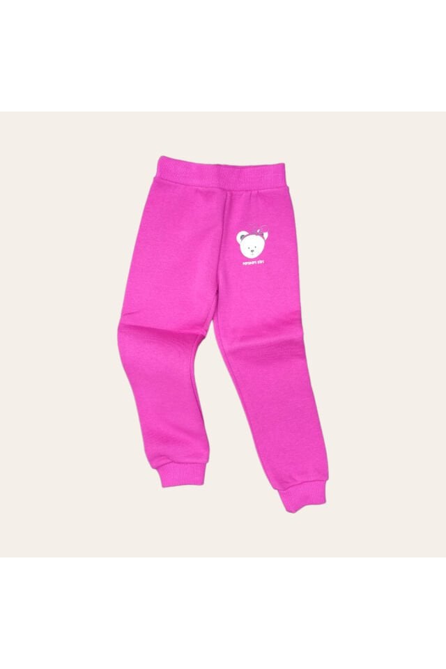 Popshops Kız Bebek Spor Eşofman Takım Beyaz - 3-4 Yaş