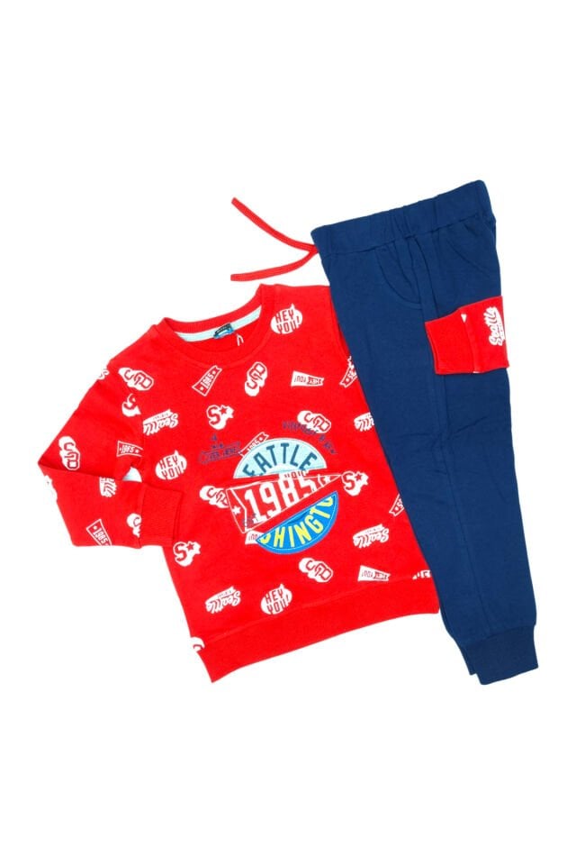 Pelops Erkek Çocuk Spor Eşofman Takım