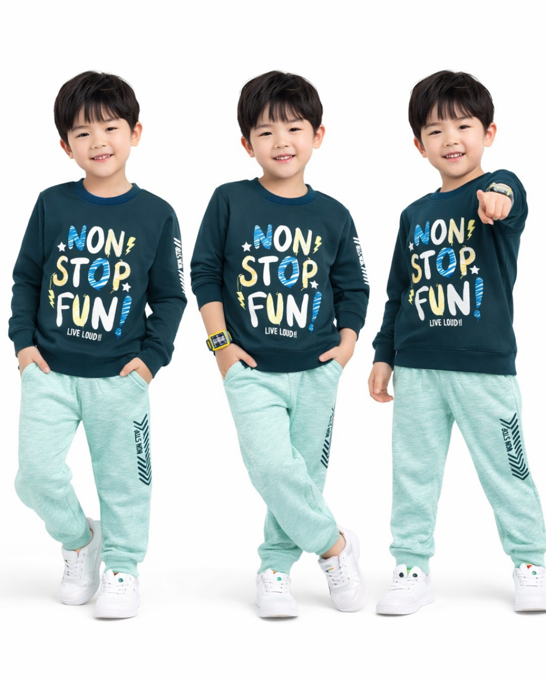 Pelops Erkek Çocuk Spor Eşofman Takım