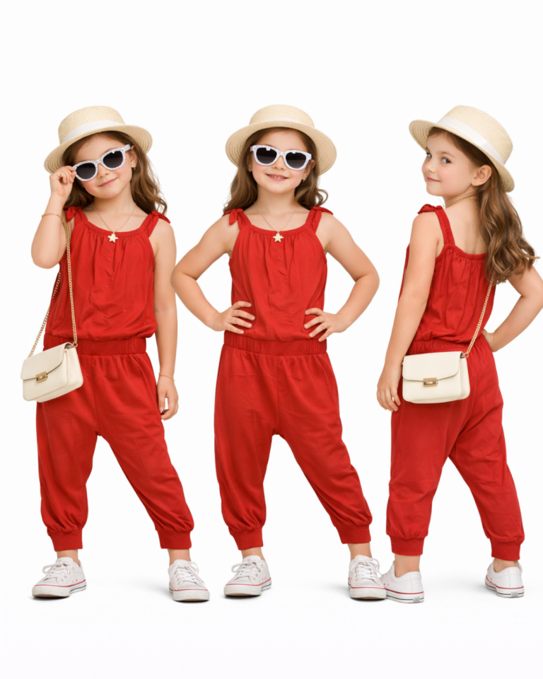 Çikoby Kız Çocuk Tulum Elbise