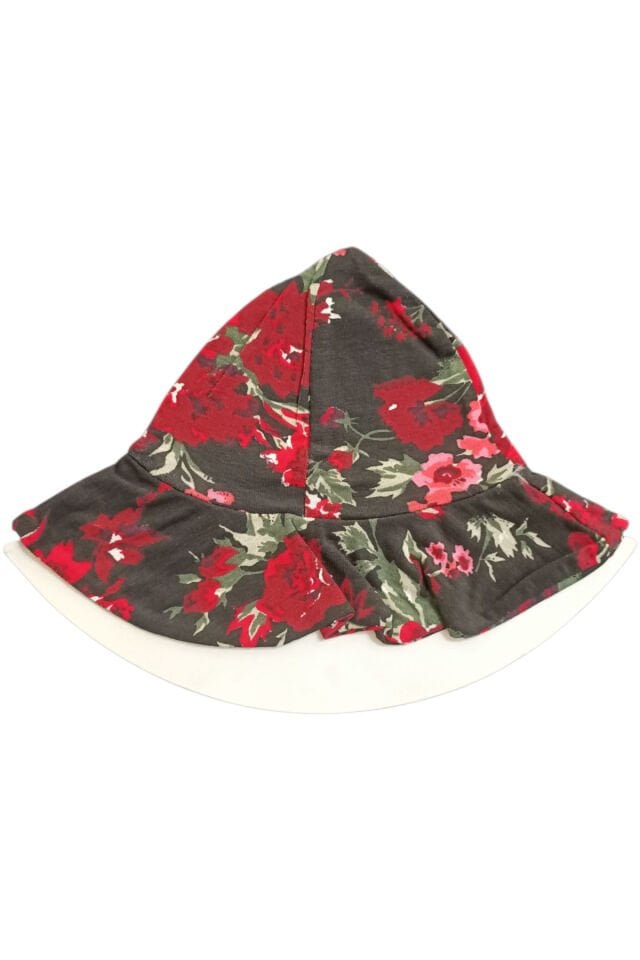 Albimina Kız Bebek Yazlık Fötr Şapka