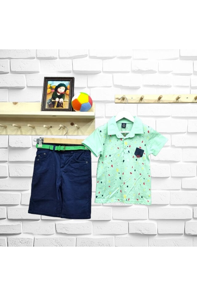 Collex Gold Erkek Çocuk Şortlu Takım