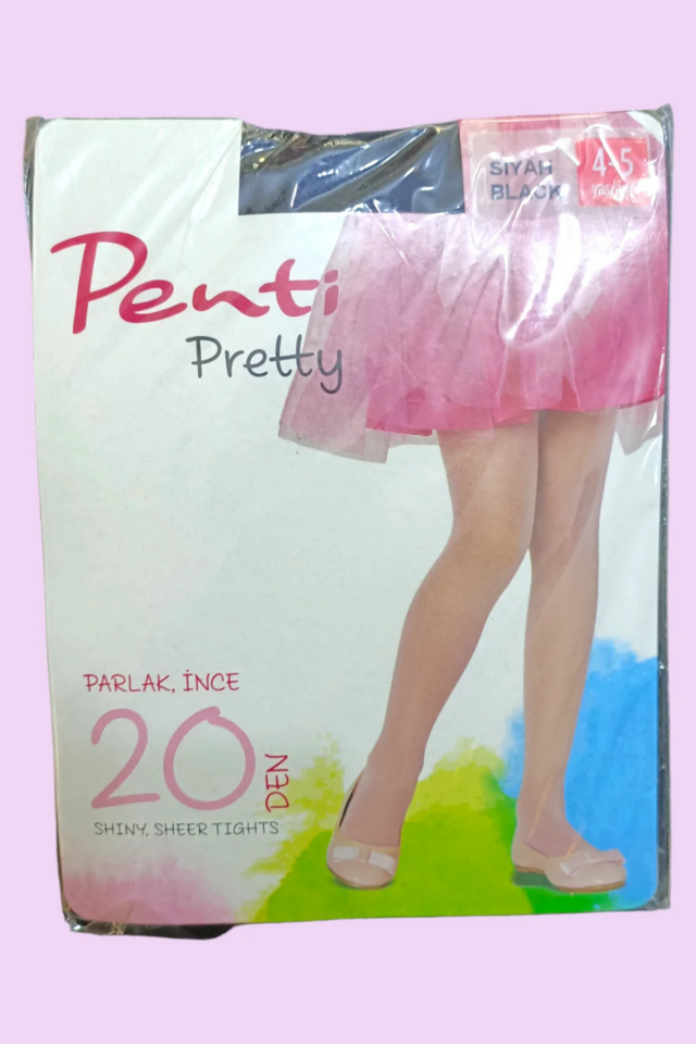 Penti Pretty Parlak İnce Yazlık Külotlu Çorap