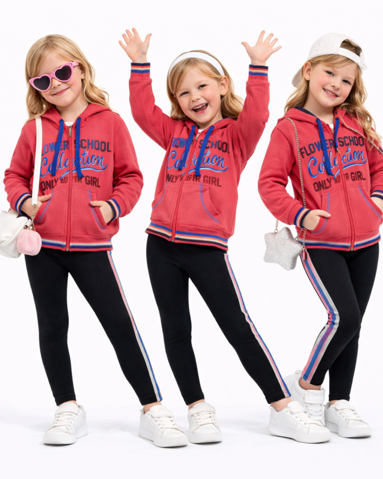 Pelops Kız Çocuk Kapuşonlu Sweatshirt