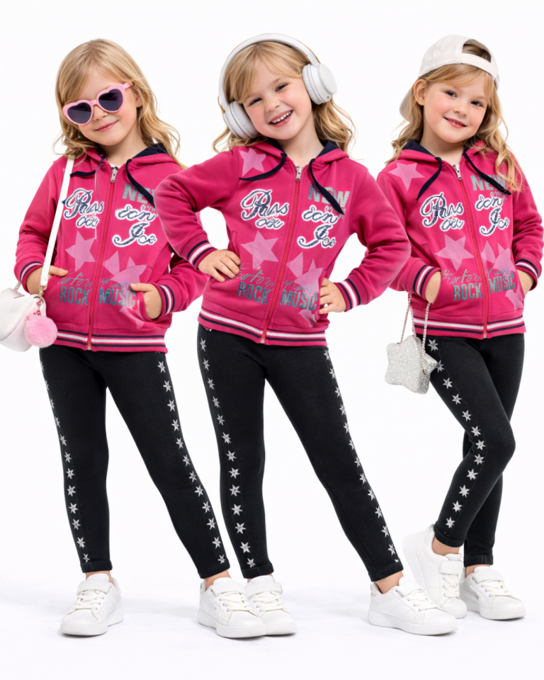 Pelops Kız Çocuk Kapuşonlu Sweatshirt