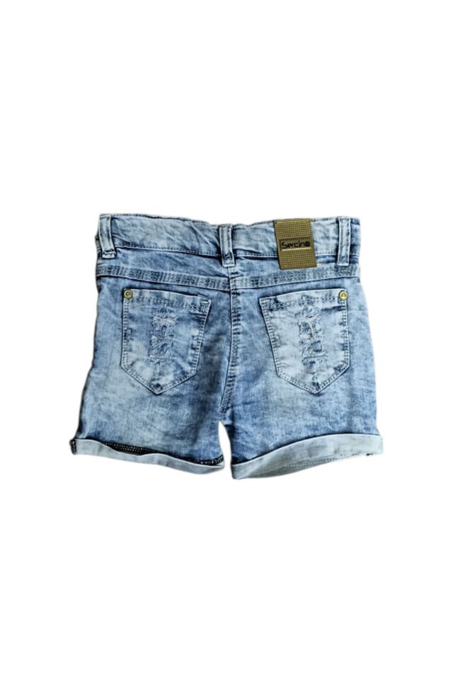 Sercino Kız Bebek Yazlık Kot Şort